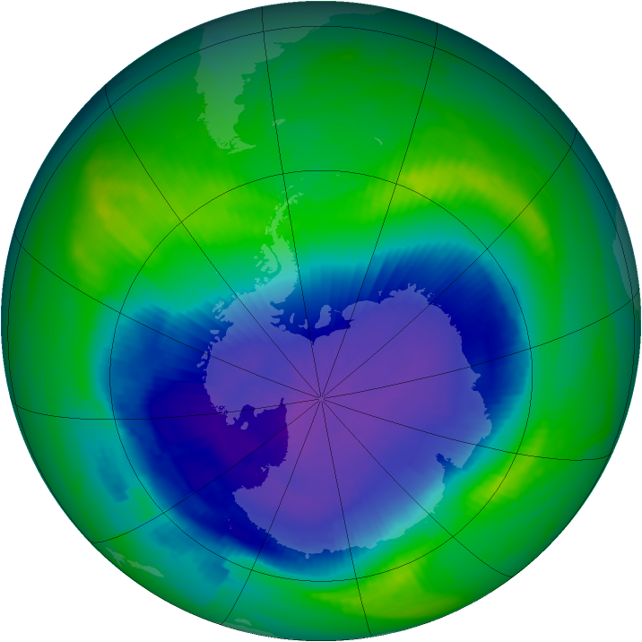 Ozone Map 1987-10-30